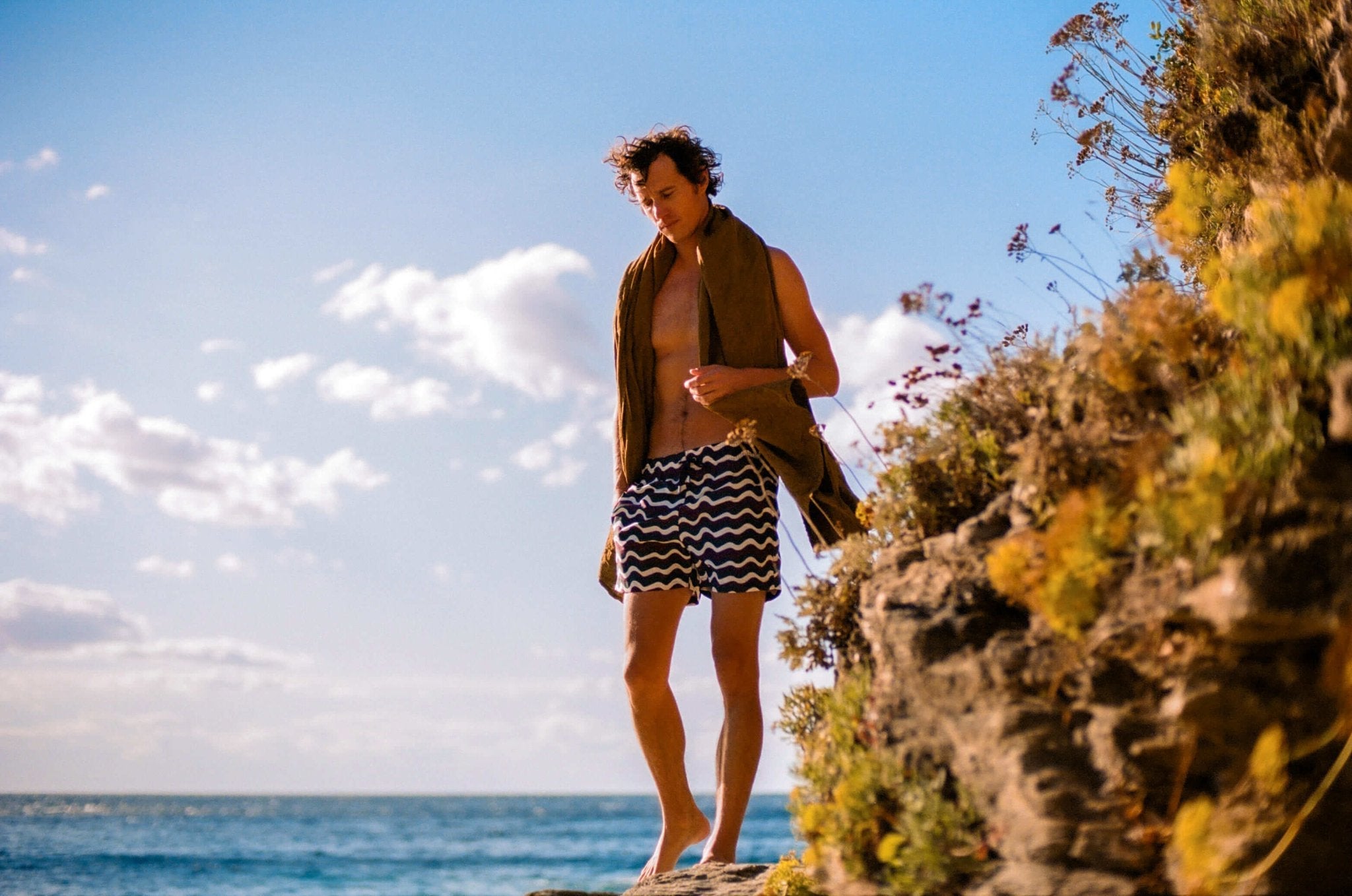 Short de bain homme écoresponsable