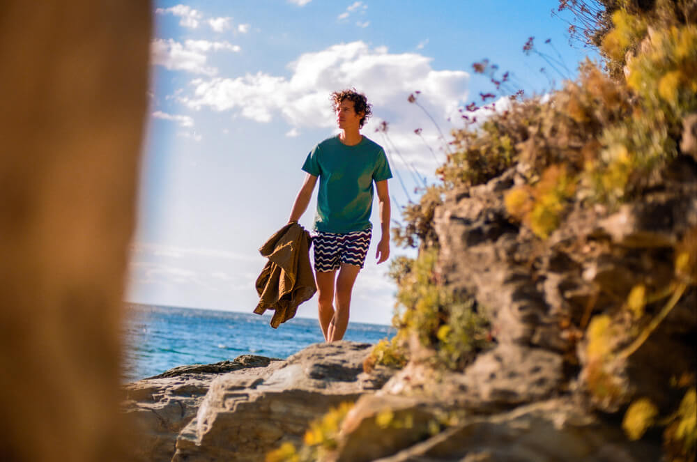 Tshirt en coton biologique vert clair