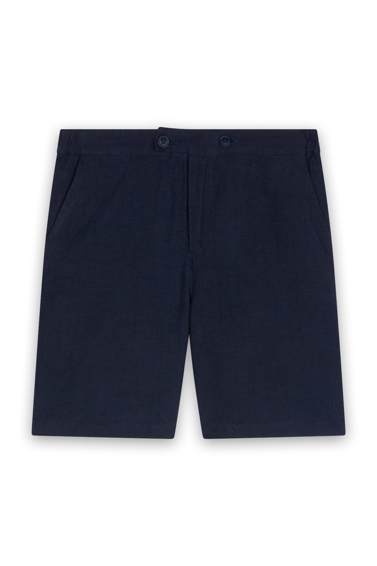 Bermuda lin homme bleu marine