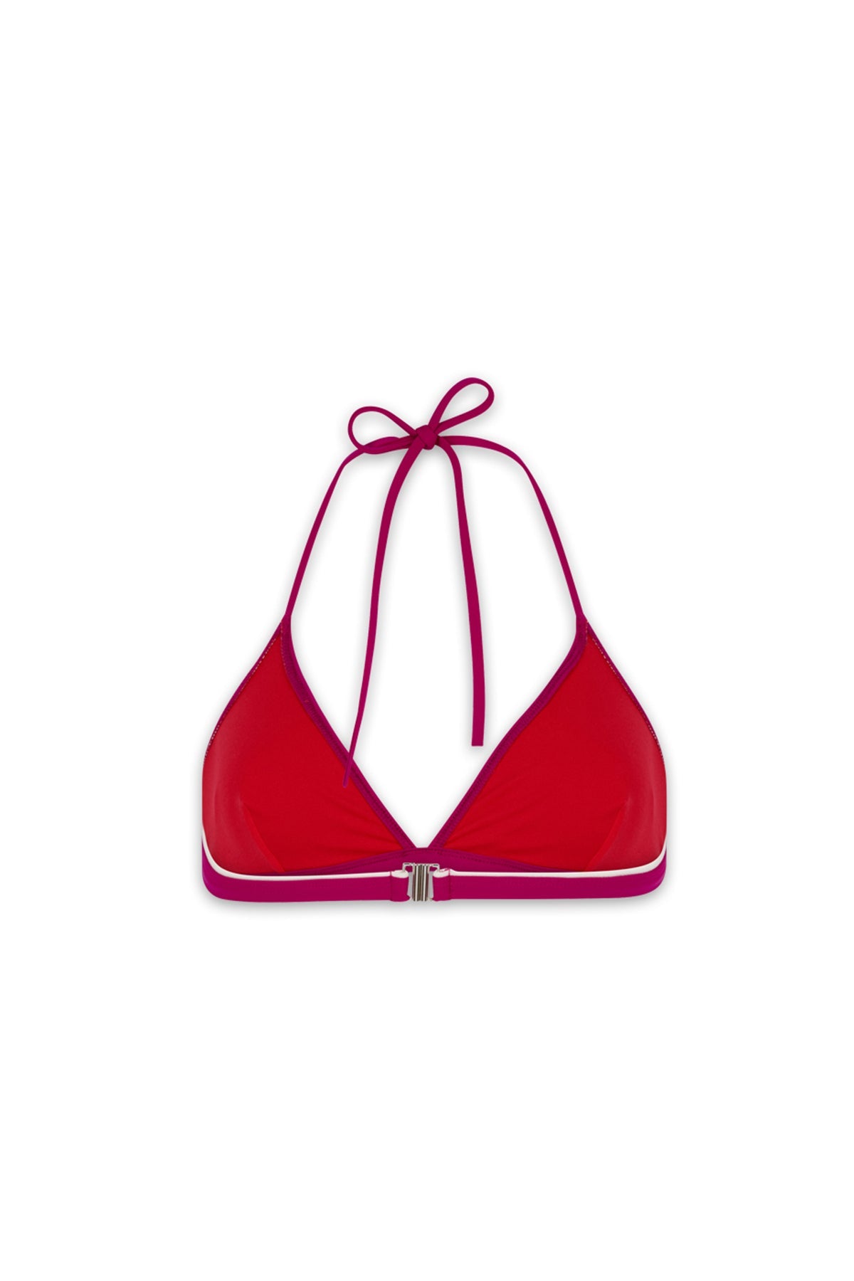 Haut de maillot de bain fuchsia femme