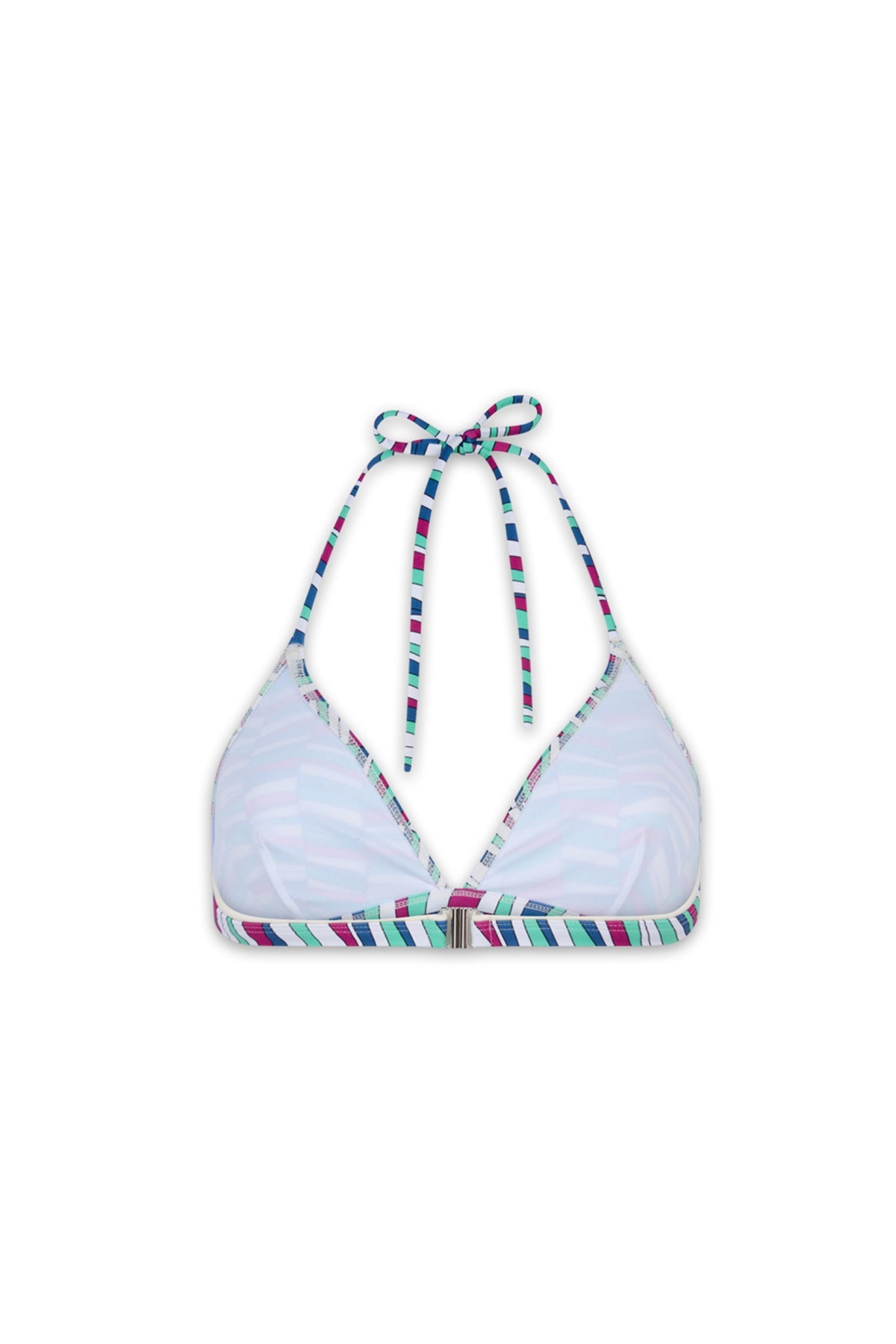 Haut de maillot de bain vert femme