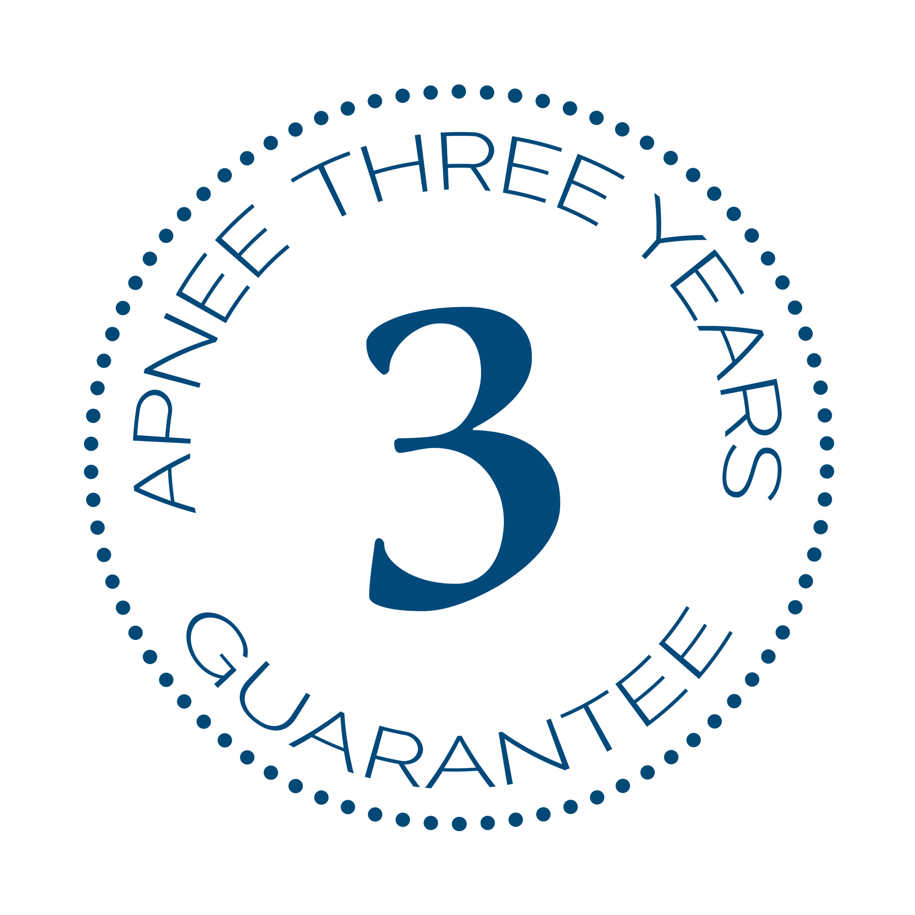 Garantie 3 ans