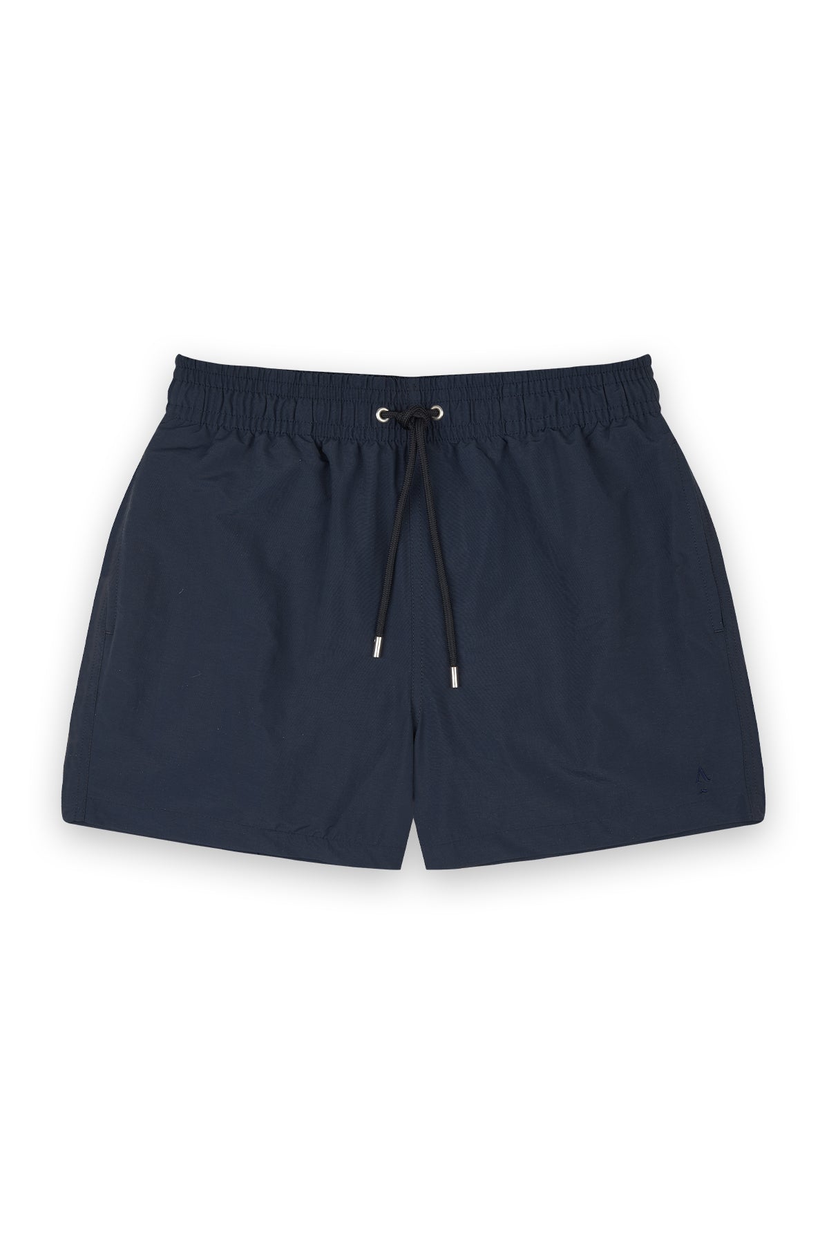 Short de bain - Uni bleu marine