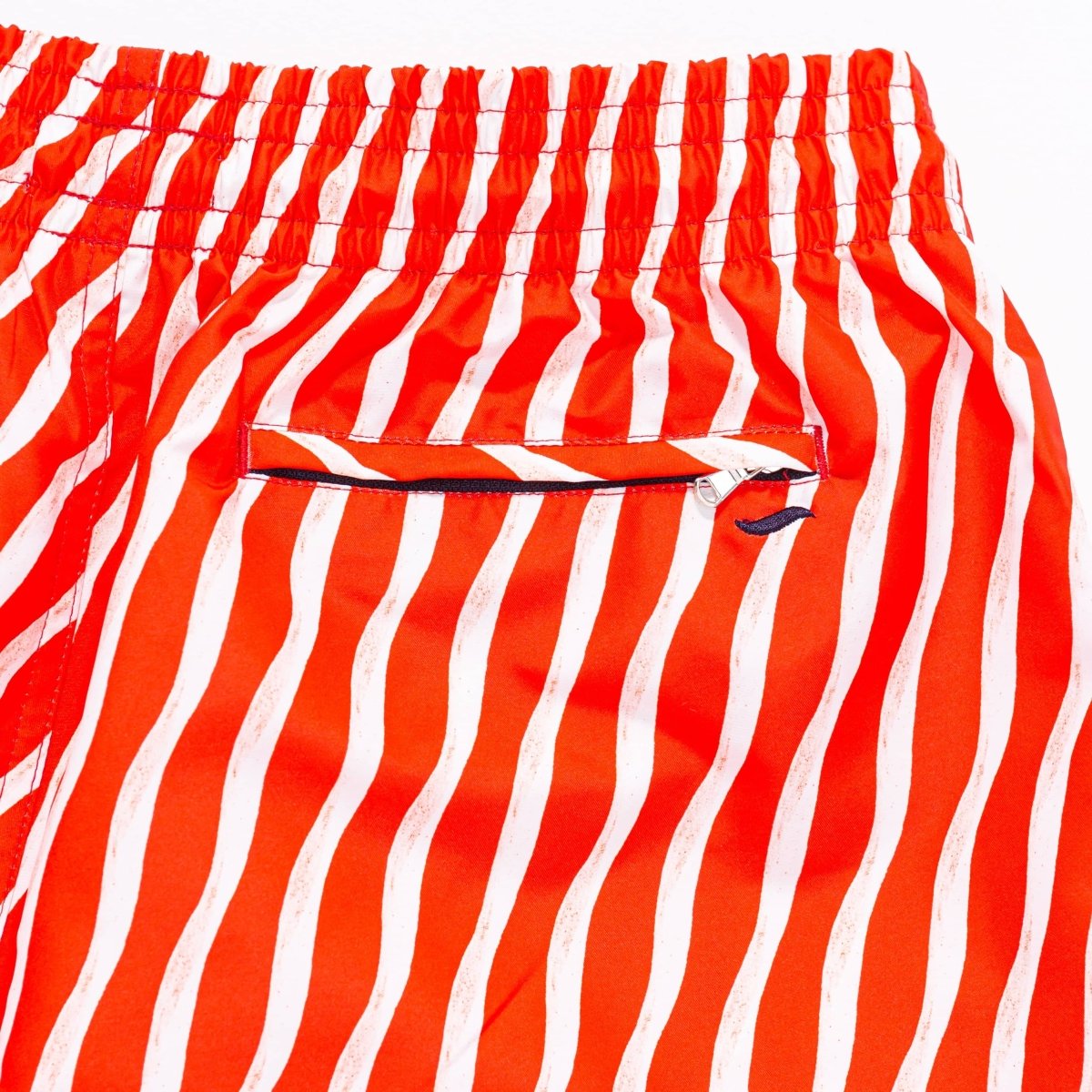 Swimshorts - Red Ondulations