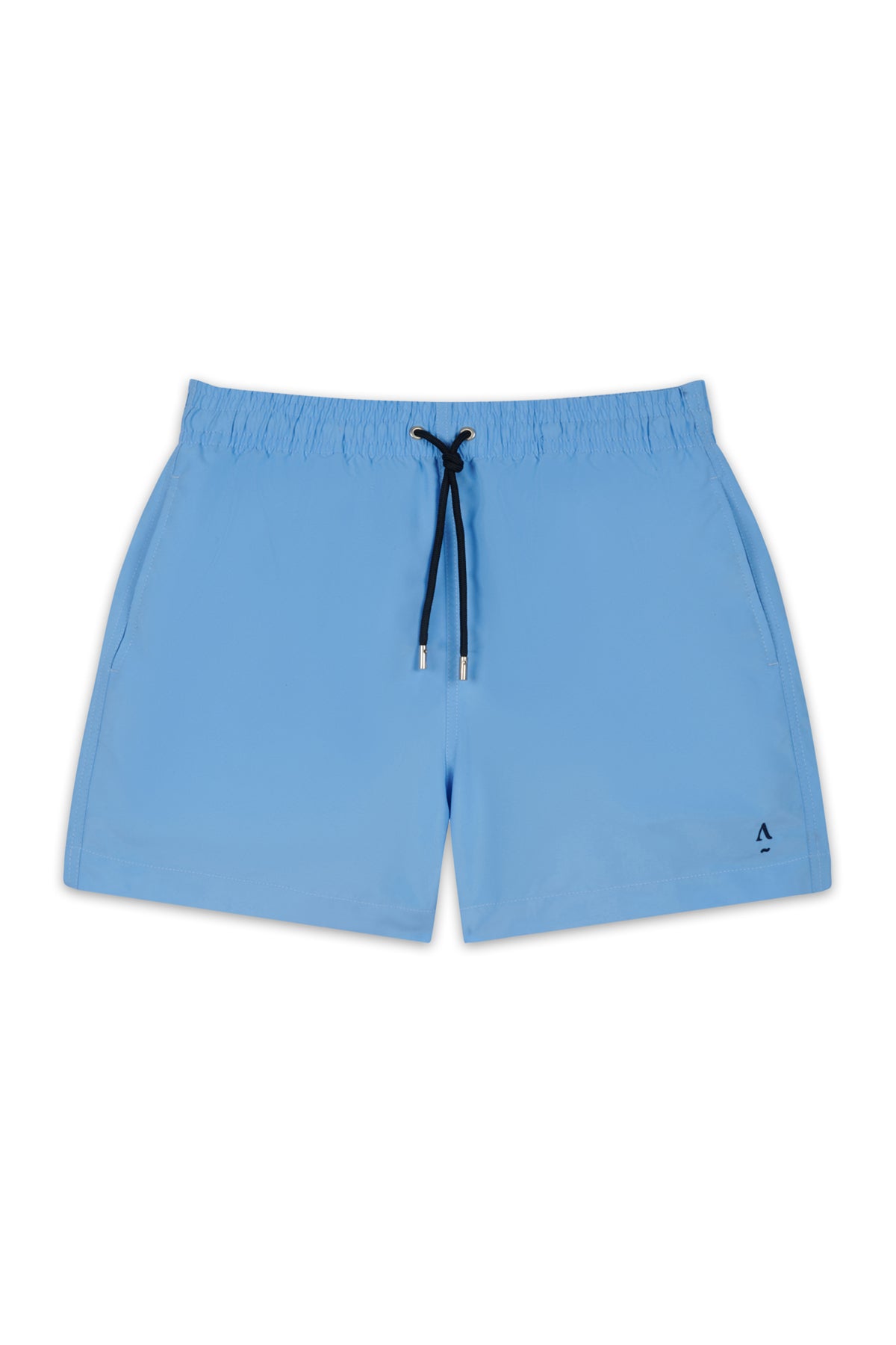 Short de bain - Uni bleu ciel