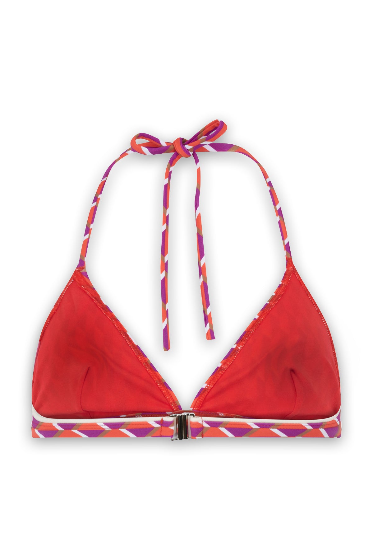 triangle zellige femme orange et rose