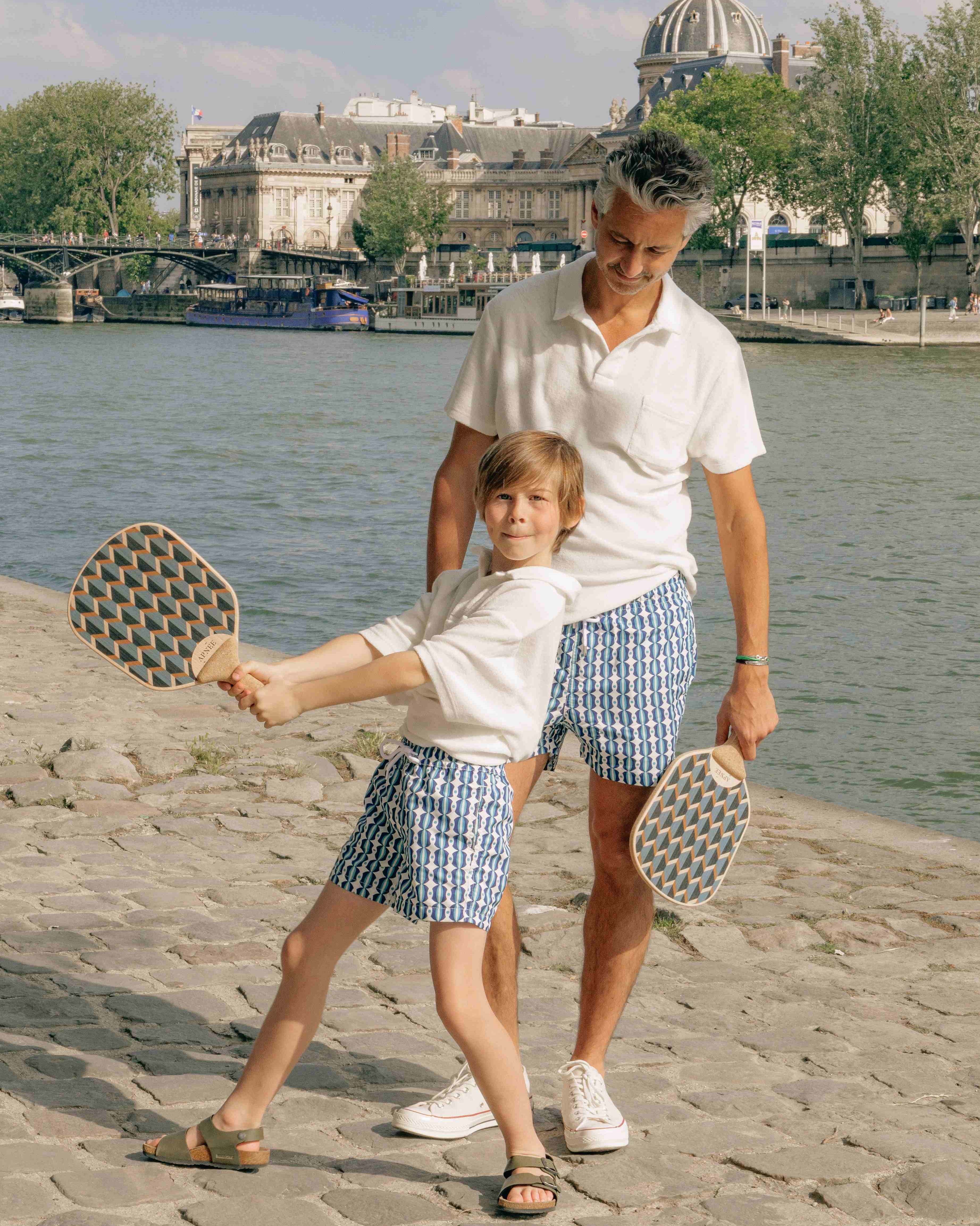 maillot de bain garçon bleu