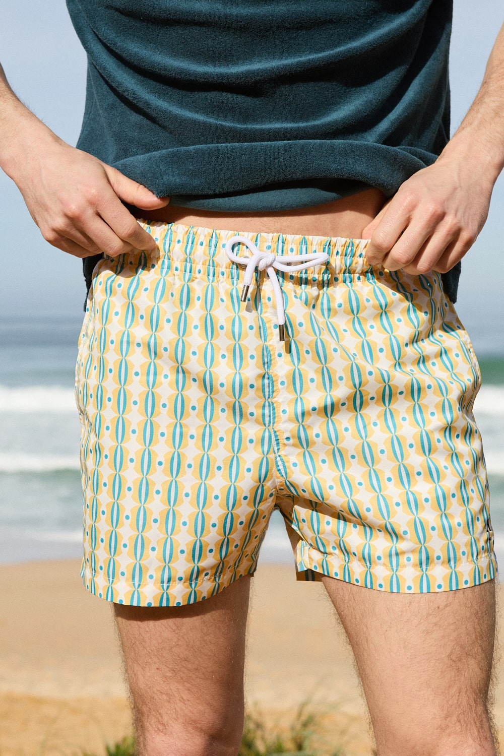 maillot de bain homme salento jaune
