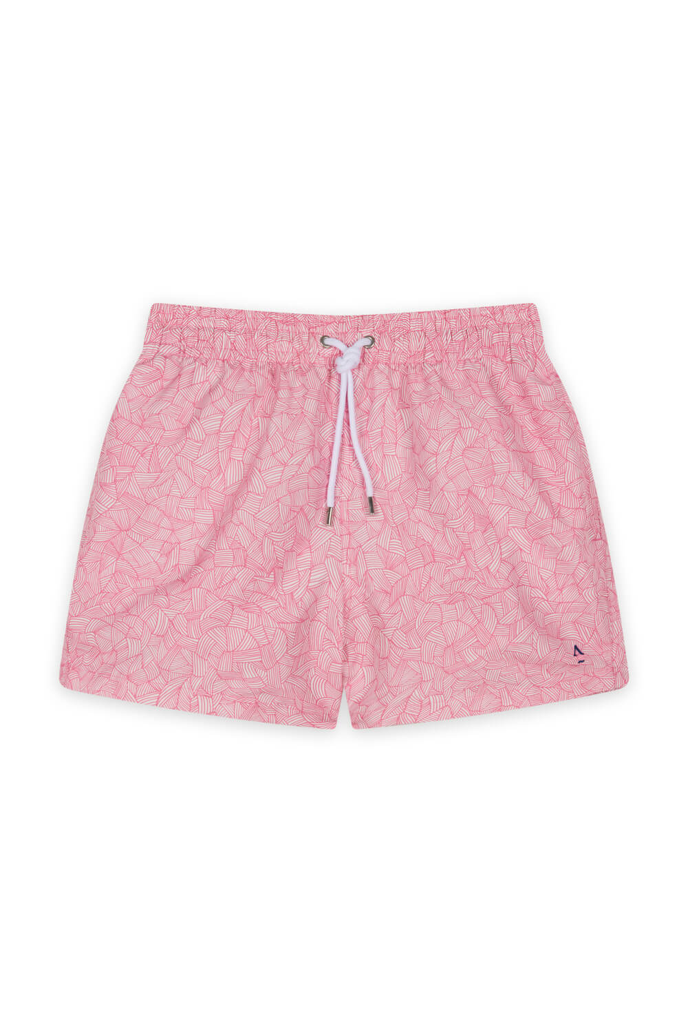short de bain homme reflets rose