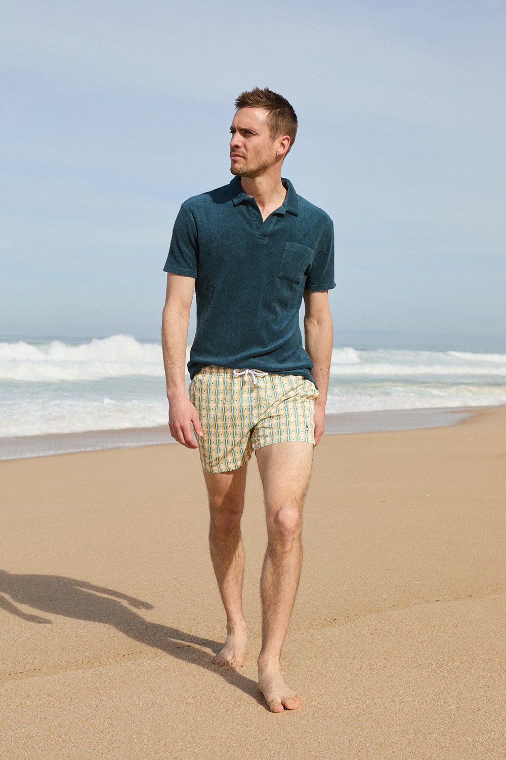 maillot de bain homme salento jaune