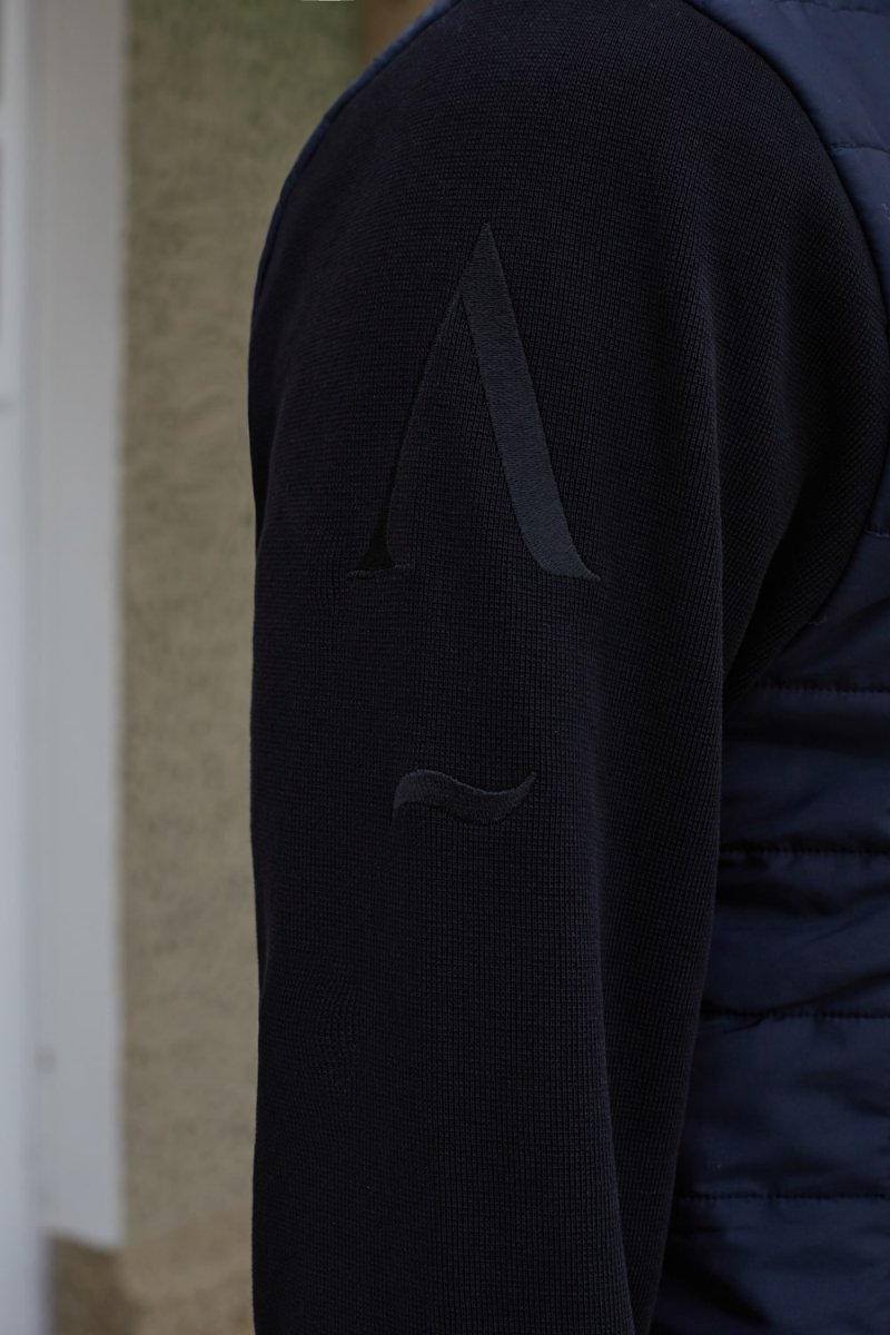 Veste bi-matière éco-concue