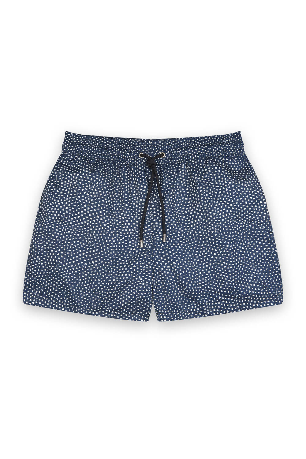 short de bain motifs bleu