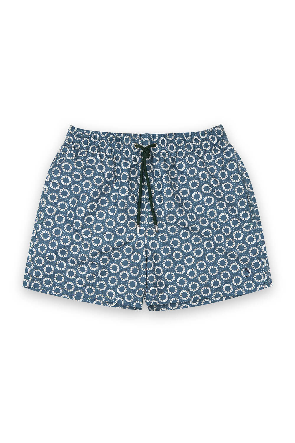 short de bain homme imprime oursin vert