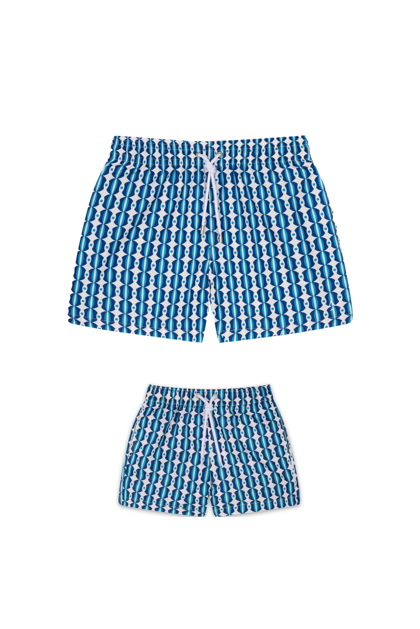 Pack shorts de bain Père/fils - Salento bleu