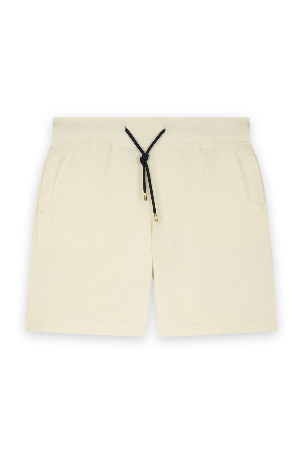 Ecru terrycloth shorts
