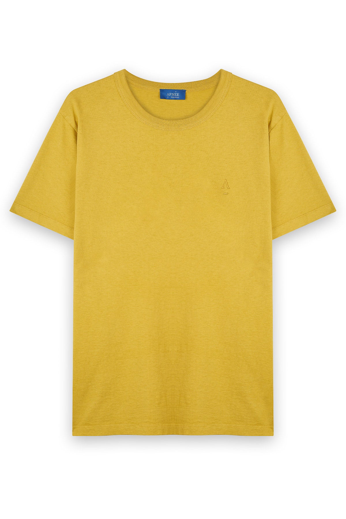 Tshirt en coton biologique moutarde