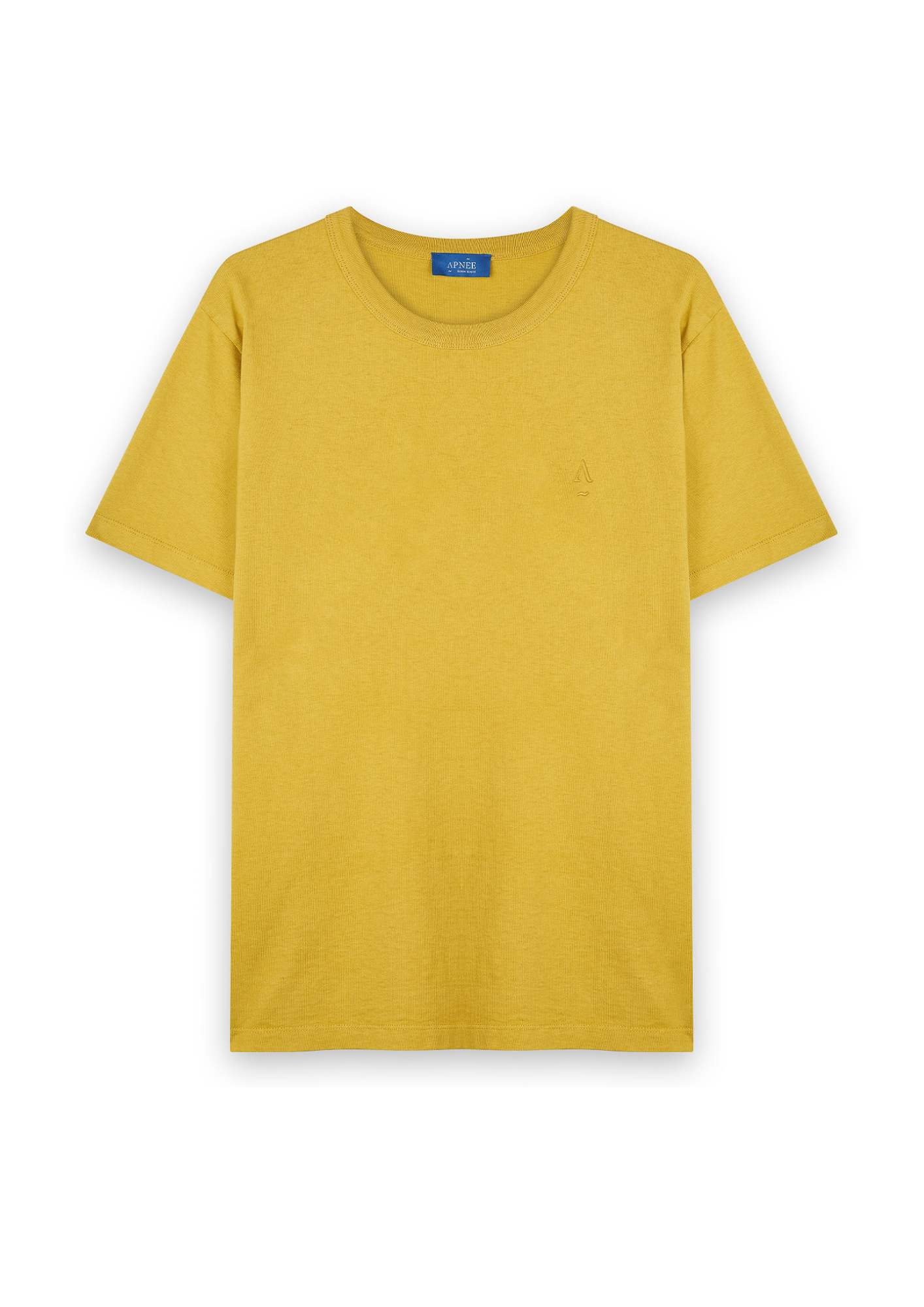 Tshirt en coton biologique moutarde