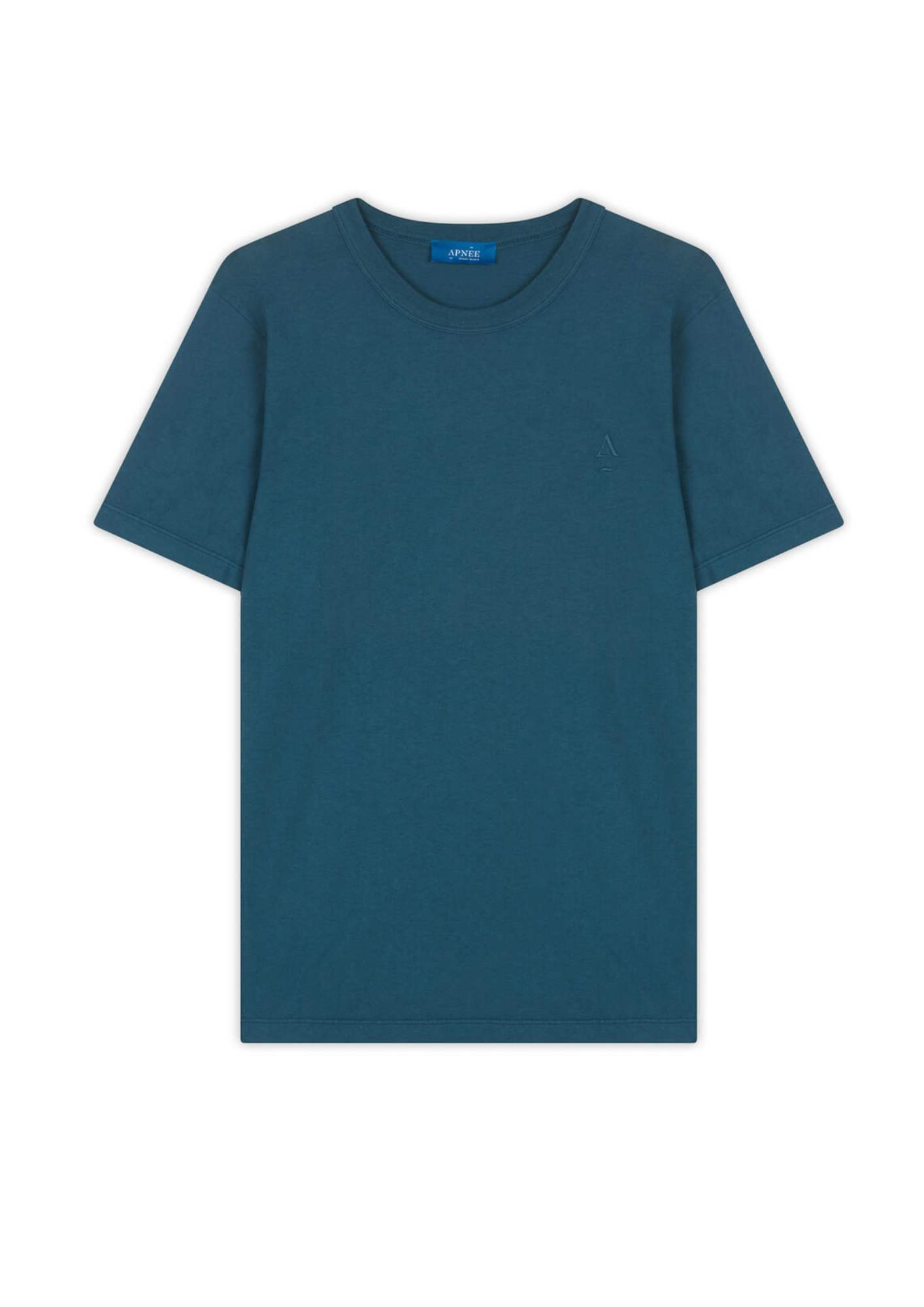 Tshirt en coton biologique bleu canard