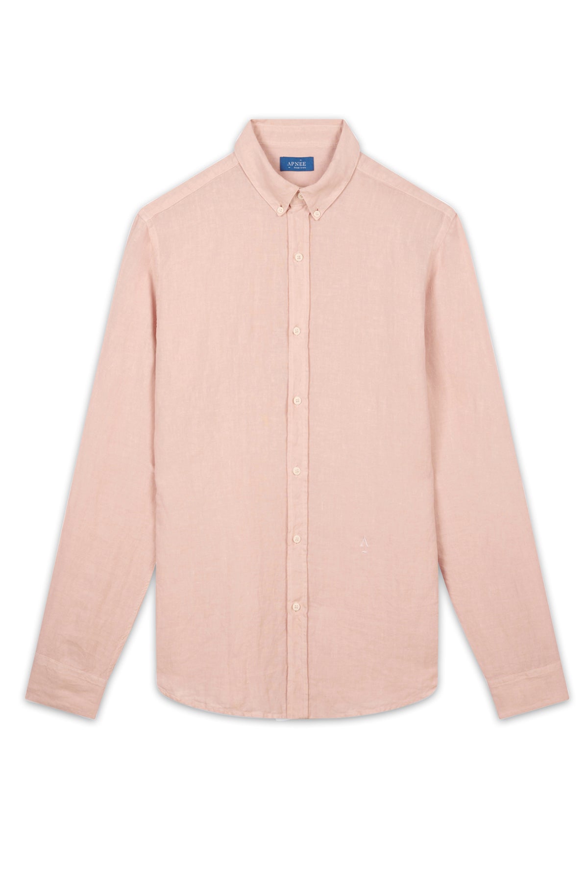 chemise en lin homme rose