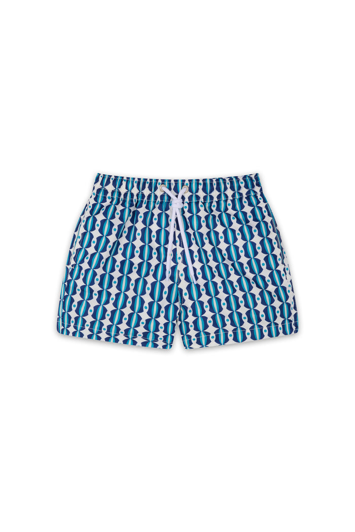 Ensemble Maillot + Short France Enfant - Collection Supporter, Polyester, Taille Enfant, 100% Bleus