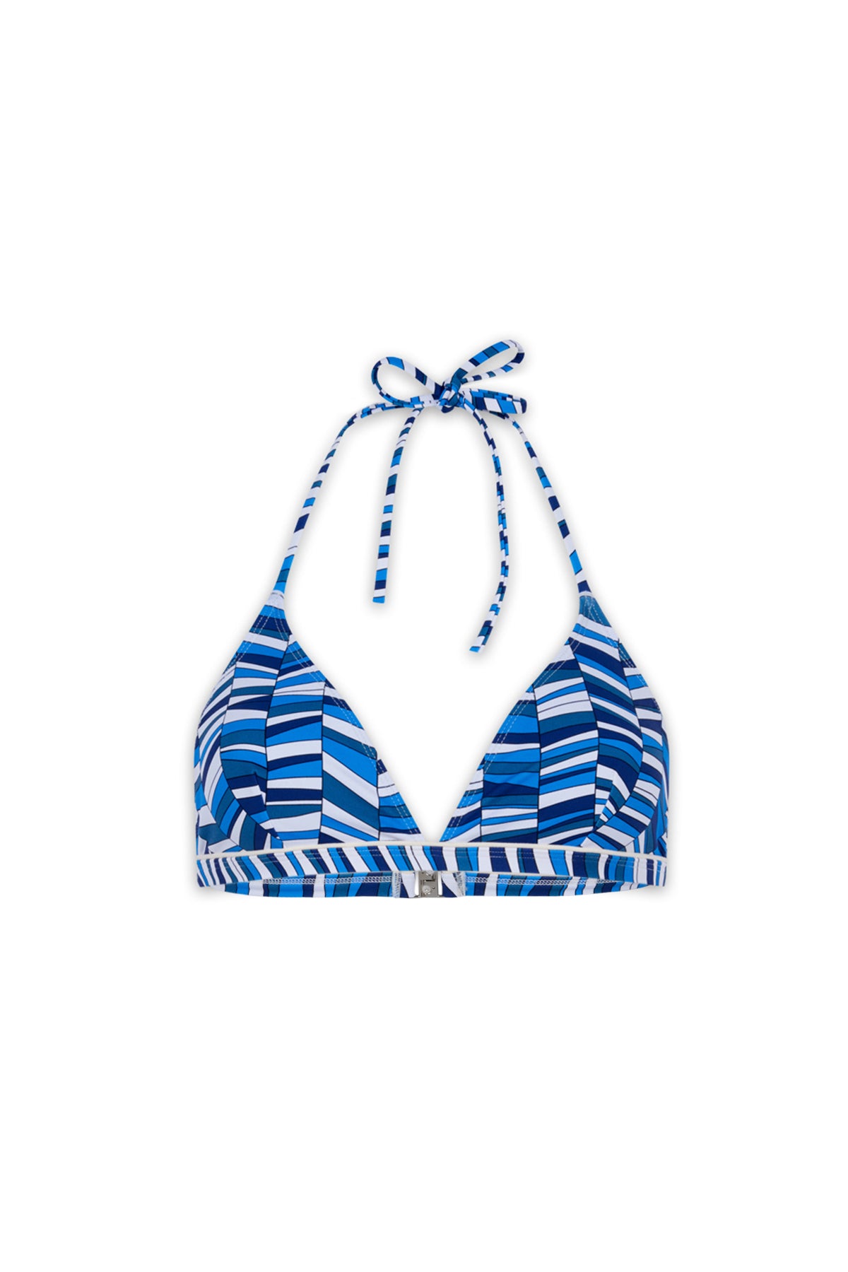 Haut de maillot de bain bleu